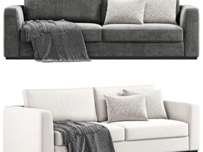 Hamilton Sofa By Castlery 3D model