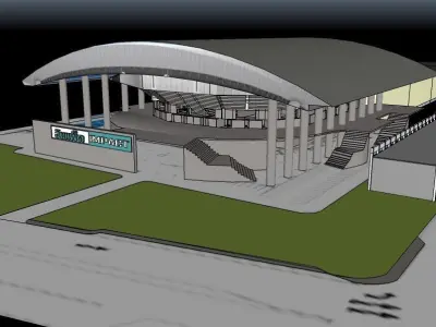 Impact Arena Muangthong Thani 3D model