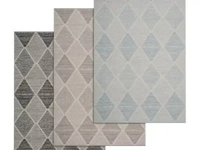 Rug Set 315 3D model