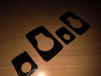 HANDLEBAR GASKETS MERCEDES G-CLASS 3D print model