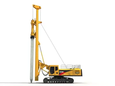 Pile Driver 3D model