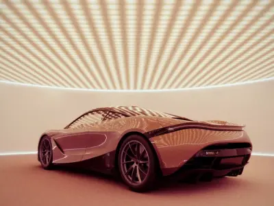  showroom modern - redroom - corona 2019 3D model
