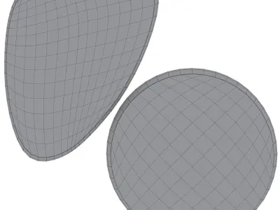 Mirror Jetset by Kare Design 3D model