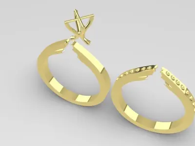 engagement rings Free 3D model