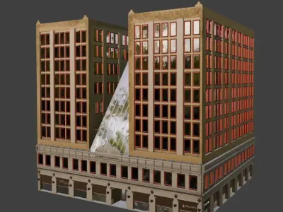 Robinson Renaissance Oklahoma 3D model