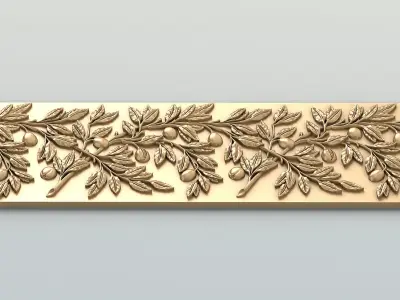 Molding 062 Plants 3D model