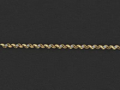 Bracelet 3 3D print model