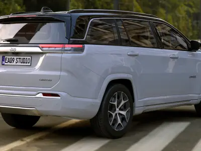 Jeep Commander 2022 3D model