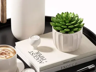 Decorative set H48 3D model