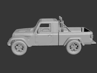 Jeep Gladiator Two-Door 3D print model