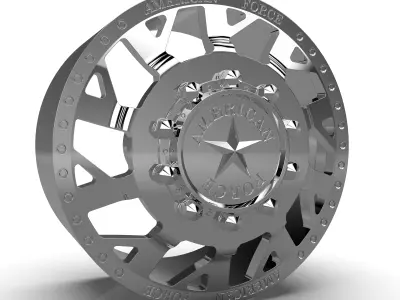 AMERICAN FORCE D04 MAN O-WAR DRW WHEEL 3D print model