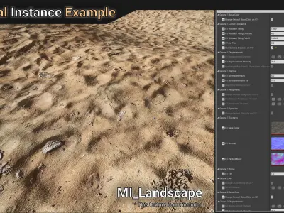 Unreal Engine 4 - Useful Master Materials Updated Version Low-poly 3D model