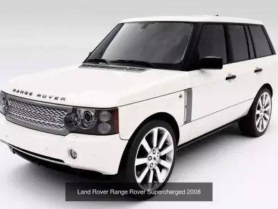 Land Rover Car Collection 3D Model Pack