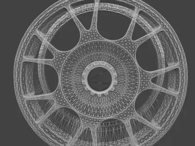 Wheel Rotiform TUF-R 3D model
