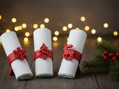 Christmas Napkin Holders 3D print model