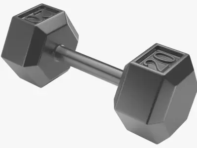 Dumbbell 2 3D model