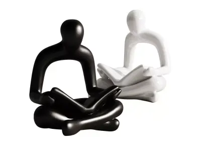 Decorative Abstract Sculpture 05 3D model