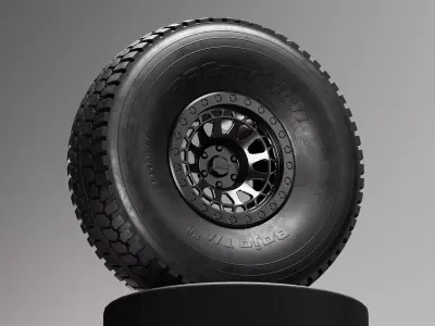 BFGoodrich TA KR Offroad Tire 3D model
