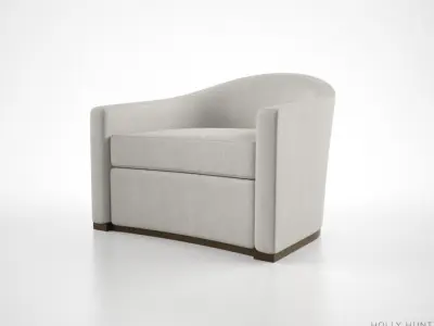 Holly Hunt Sevilla Chair 3D model