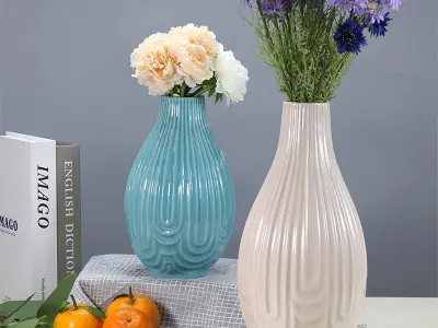 NORDIC MATTE FLOWER VASE 3D print model