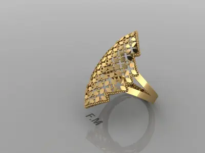 Ring women  3D print model