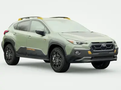Subaru Crosstrek Wilderness 2024 Low-poly 3D model