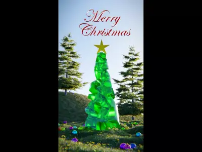 Merry Cheristmas 3D model