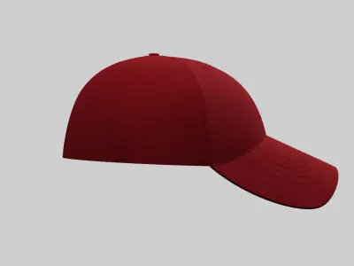Baseball Cap 3D model shop