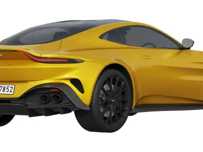 Aston Martin Vantage 2024 3D model