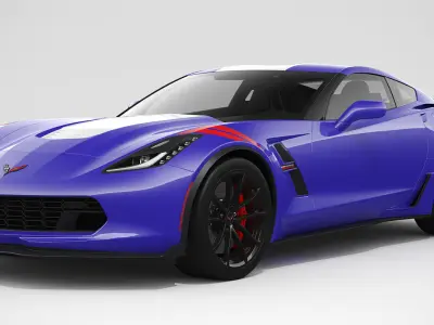 Chevrolet Corvette Grand Sport 2017 3D model