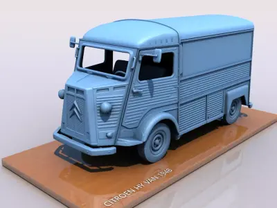 CITROEN HY VAN 1948 3D print model