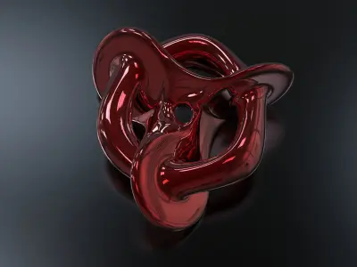 geometric modern art gm15 3D print model