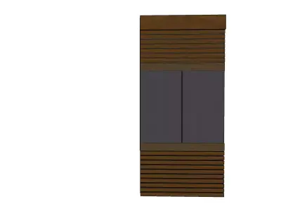 MODULAR PARTS - WALL BAR - 01 Free 3D model