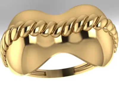 lite 21k ring 3D print model