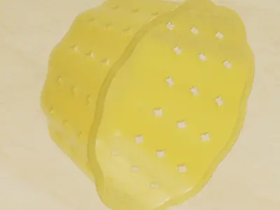 Transparent Multipurpose Basket 3D model