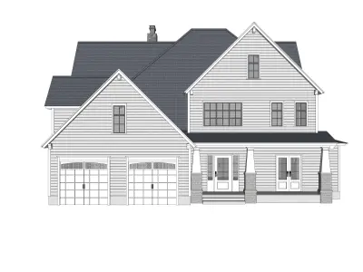Craftsman House-14 3D model