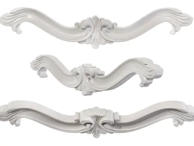 Classic carved 151 3D model