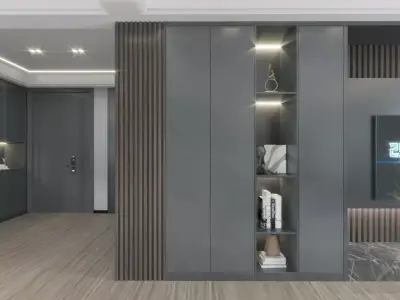 Guest Restaurant decoration Home Modern 3D model