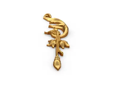 Classic decor ornament carved 30 3D model