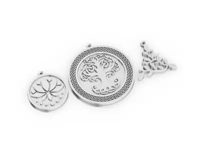 Pendants YOGA Free 3D print model