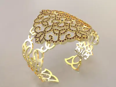 Bracelet 3D print model