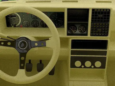 car 3d model alfa romeo 3D model