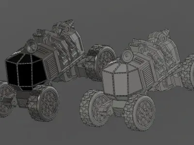 Nemesis Rover 3D print model