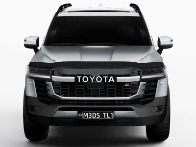 Toyota Land Cruiser Gr Sport 2022 3D model