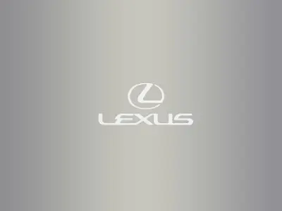 LEXUS 3D Logo 3D model