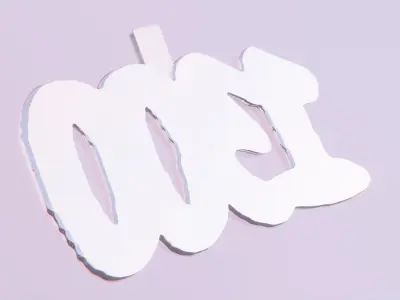 1300 Polo G Chain Medallion Low-poly 3D model