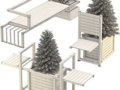 Urban Furniture 03 3D model