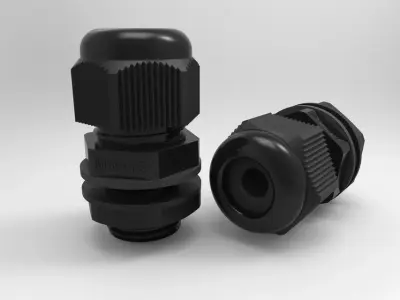 Prensa cabo M16 x 1 5 Low-poly 3D model