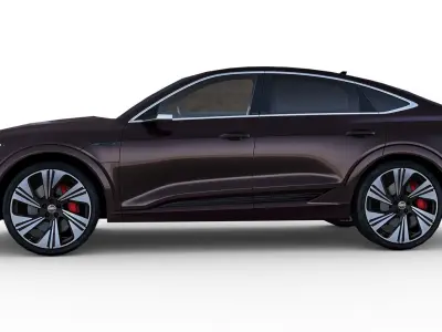 Audi Q8 Sportback E-tron 2024 Low-poly 3D model