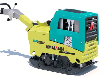 Ammann 55-75 Vibratory Reversible Plate 3D model